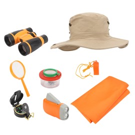 5x30 Portable Outdoor Binocular Telescope Insect Observing Toy Set for Children Kids