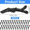 Hair Clips for Women 96 Pcs, Alligator Hair Clip for