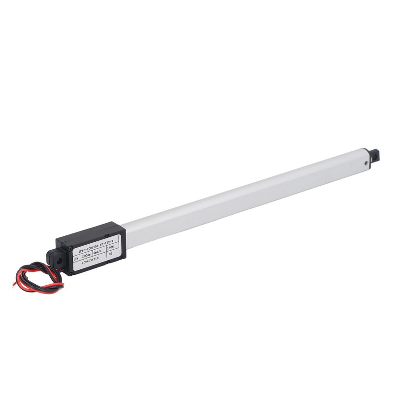 12V Electric Linear Actuator 200mm Stroke 4mm/s Linear Actuator Motor