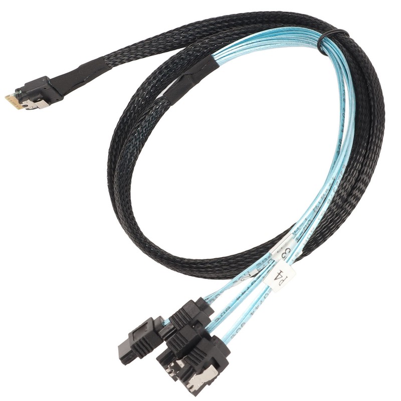 SAS Cable SFF‑8654‑4 SATA 7 Pin Array Disk Faster Transmission