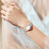 CNYXCN Vintage Watches for Women with Oval Case,Roman Numeral Dial,Silver