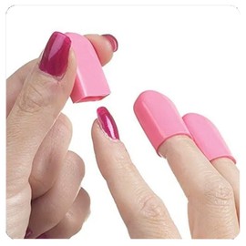 NAIL SAVERS Individual Bag Contains 10 Finger Tips protect nails from Tanning...