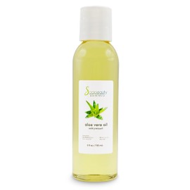 Soapeauty ALOE VERA OIL for Skin, Face, Hair | Moisturizes and Soothes | 100% Natural Oil Cold Pressed - 4 Fl Oz | Soapeauty