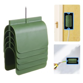 Drywall Outlet Marker, Easy to Use Dry Wall Marker Tool 5Pcs Wire Protection Durable for Electrical Outlets (Green)