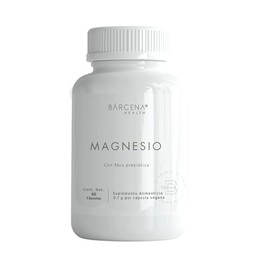 Citrato de Magnesio 250mg  Inulina de Agave Orgánica  60 Cápsulas  Suplemento Vegano  100 Puro  Sin Gluten  Sin Azúcar  Sin Conservadores...          