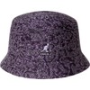 Kangol Unisex Vogelseye Maze Bin Beret Hat, Digital Lavender/Dk Berry