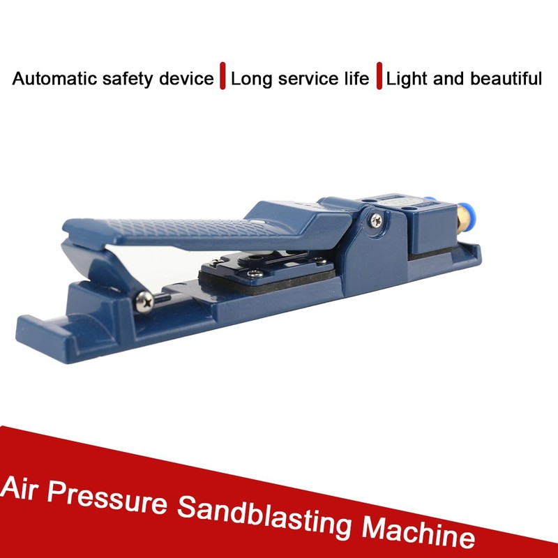 EODSAD Sand Blaster Machine Pneumatic Sandblasting Switch, Sandblaster Deadman Control,
