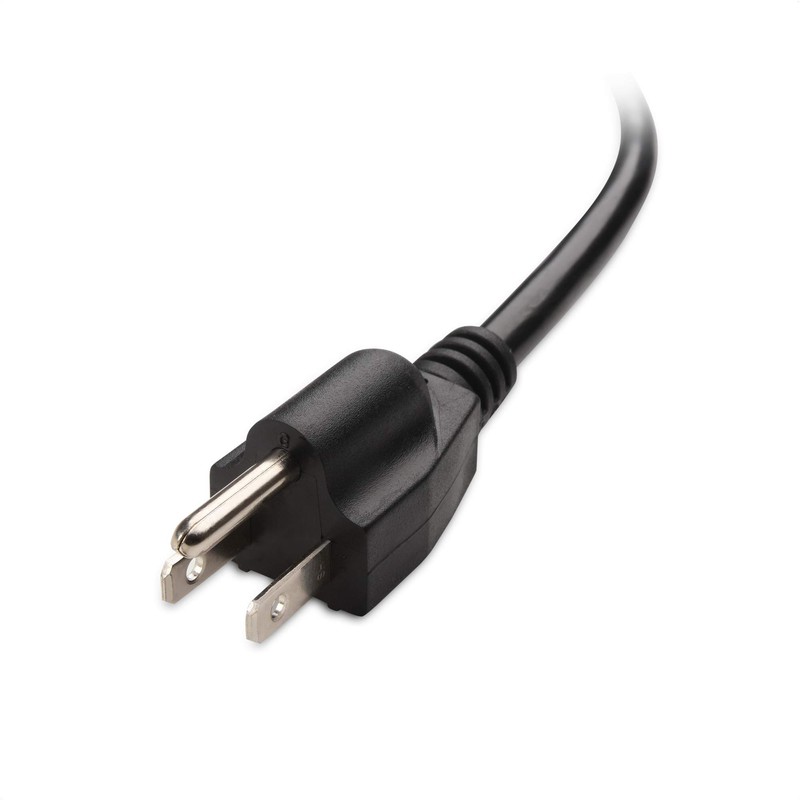 Cable Matters 2-Pack 2 Outlet Power Splitter Cord (Power Cord