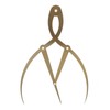 Eyebrow Ruler Multifunctional Stainless Steel 3 Point Positioning Ruler for