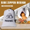 TOGETRUE Potato Onion Storage Bag, Fabric Onion and Potatoes Storage