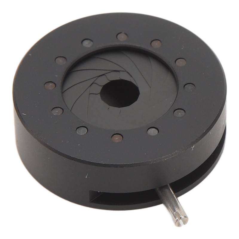 Aperture Diaphragm Manual Adjustable Aluminum 0.5‑15mm 12 Blades Iris Diaphragm
