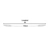 SensaMed - Cable Para Base Pies Electrodos Parches TENS -