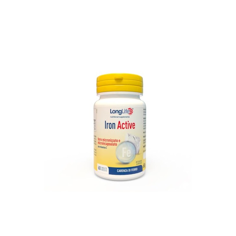 LongLife® Iron Active | Ferro Micronizzato e Microincapsulato | con