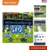 Large Graduation Decorations Class of 2024 Yard Sign - 8Pcs