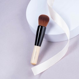ENZO KEN Kabuki Powder Foundation Brush, Powder Contour and Bronzer Brush, Portable Travel Kabuki Foundation Brush, Foundation Brush for Liquid Blush, Cream Foundation Blending. (K800)