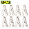 360° Rotatable Stainless Steel Hinges for Cabinet Doors – Concealed