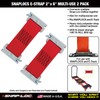 SNAPLOCS E-Strap 2" x 7" Multi-USE RED 2 Pack Fits