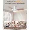 Airwit Ventilador de Techo 41", Reversible, 5 Aspas