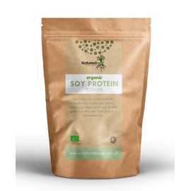 Nature’s Root Organic Soy Protein Powder 250g - Essential Micronutrients | Non-GMO | Soy Protein Isolate | Boosts Energy | Vegan-Friendly