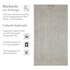 Lashuma Shower Mat Quick-Drying Grey Pebble London 50 x 90