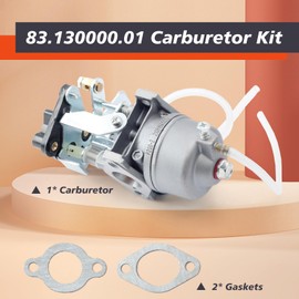 Mhrxusd 83.130000.01 Carburetor Replacement for Champion for GEN 3100 3400 3500 Watts Generator for Yamaha EF3000iSE EF2400iS Manual Choke with Throttle Stepper Replace 8313000001