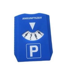 Celient Parking Timer Disc with Ice Scraper,Parking Disk,Temporary Parking Disc,Robust Plastic Parking Meter— for Car,Vans,Bikes and Motorcycles(Blue,15.4 x 12.4 x 0.8 cm)