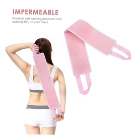 TOVINANNA Portable Back Lotion Applicator Fake Tan Self Tanner for Back Flocking Back Strip