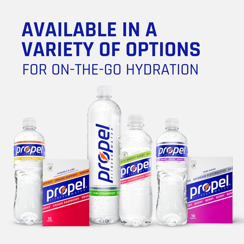 Propel Energy Boost Zero Calorie Flavored Water With Electrolytes and