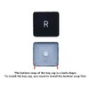 Replacement Individual R Key Cap and Hinges are Applicable for