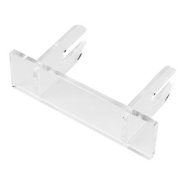 Nicear 3 Pcs Fan Display Stand -2 Slots Chinese Foldable Fan Transparent Acrylic Organizer Shelf -Home Decoration Display Rack for Desk,Exhibition