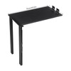 QUSKLISU Folding Dining Table, Wall Mounted Folding Table Learning Home
