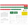 Evoges UK Consumer Unit Labels A4 Sheet