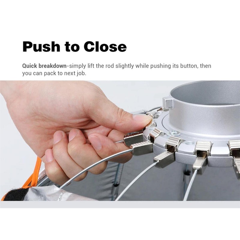 Godox 90cm Quick Release Parabolic Softbox