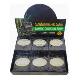 12 Jabones Aclarantes Con Carbón Activo Bambú Orgánico