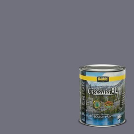 Rodda Paint CASCADIA XL Exterior Velvet Paint & Primer in One, Quart, Blackwater
