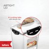 Tafura Bread Container [Pack of 2] Plastic Bread Box |