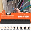 HZLZRZ Hydraulic Crimping Tool 12 Tons, Range 8AWG-4/0AWG(250MCM), Hydraulic Cable