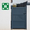pubblimania Collecting Place 20 x 20 cm | Aluminium Metal