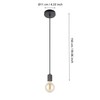 EGLO York Dining Table Pendant Light for Living Room and