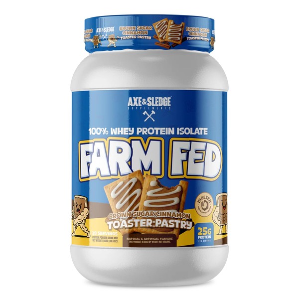 Axe & Sledge Farm Fed 100% Whey Protein Isolate with