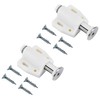 TERF® Push to Open Door Catch White Single Magnetic Pressure
