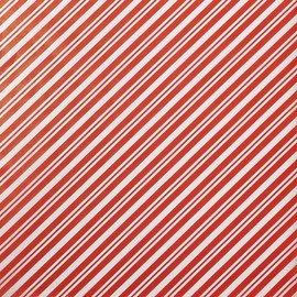 Paper Mart Peppermint Stripes Tissue Paper Bulk Quantity, 240 Sheets, Red and White Tissue Paper for Gift Bags, 20 x 30 Inch Sheets