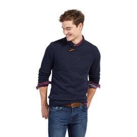 TOM TAILOR Denim Men's Belt & Strap Leather Belt with Matte Buckle Cognac, 80, B660, 8000, Baileys