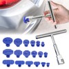 18 PCS Car Dent Puller Kit, Paintless Dent Repair Tools,