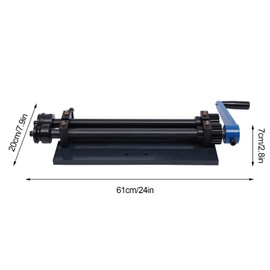 Manual Bending Machine, Bead Roller Sheet Metal Bead Roller Tool Set Heavy Duty, Slip Roll Machine, 12 Inches Forming Width, Sheet Metal Fabrication Shops, And The Automotive Industry