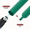 DMiotech Heat Shrink Tube Electrical Insulation Green 2inch Dia 4ft