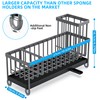 Moforoco Extra Large Sponge Holder for Kitchen Sink Organizer Caddy,