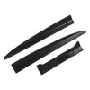 3PCS Car Universal Spoiler Thermal Stability Strong Grip Lightweight Rear