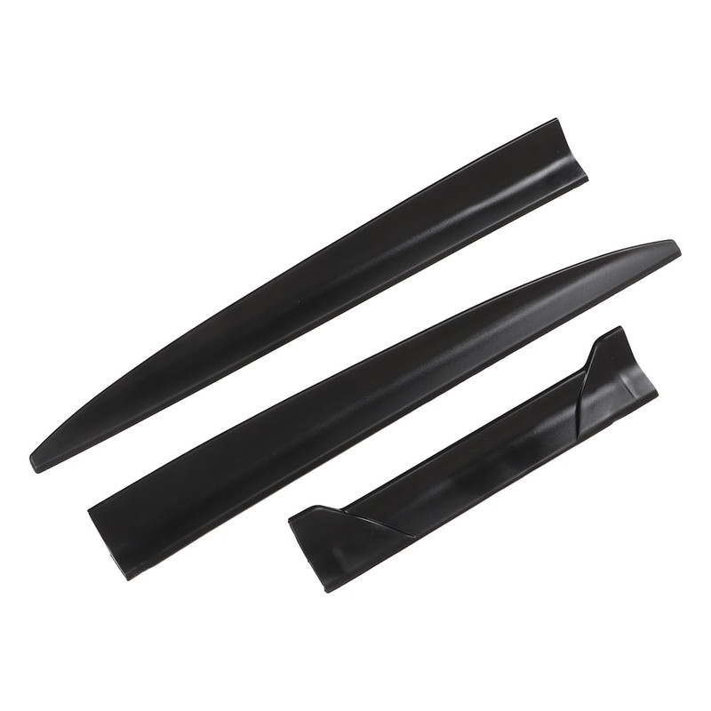 3PCS Car Universal Spoiler Thermal Stability Strong Grip Lightweight Rear
