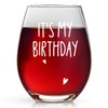 Funny Birthday Wine Glass Gift for Women, Mom, Grandma, Best